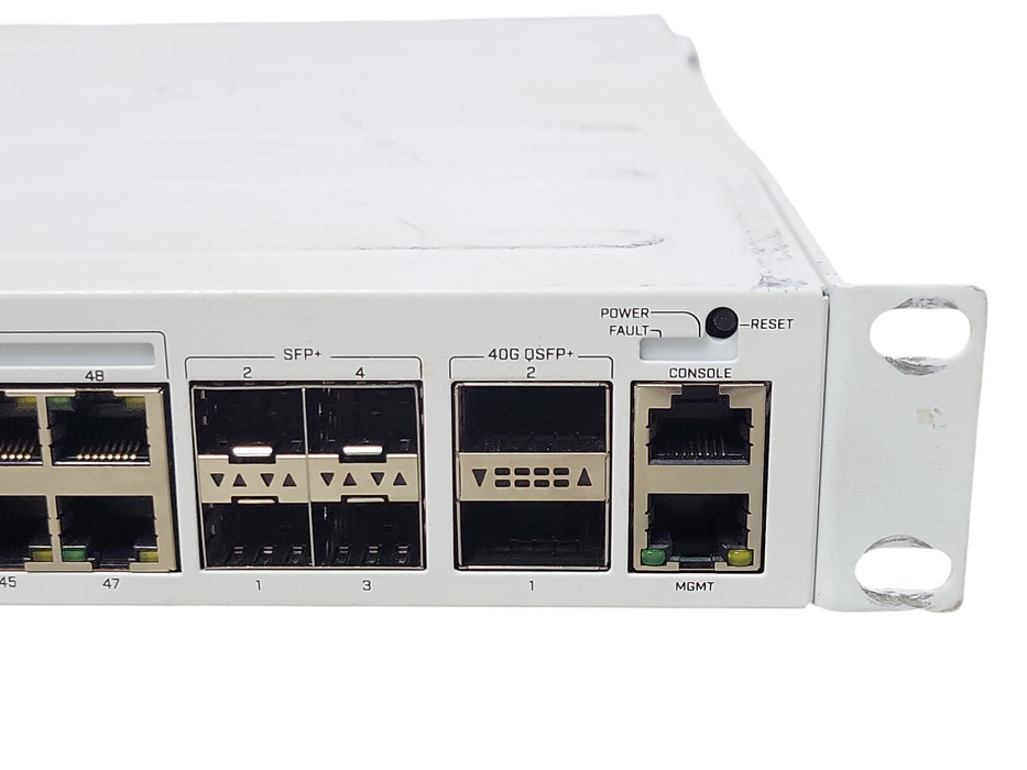 MikroTik CRS354-48P-4S+2Q+RM Cloud Router Switch, READ _
