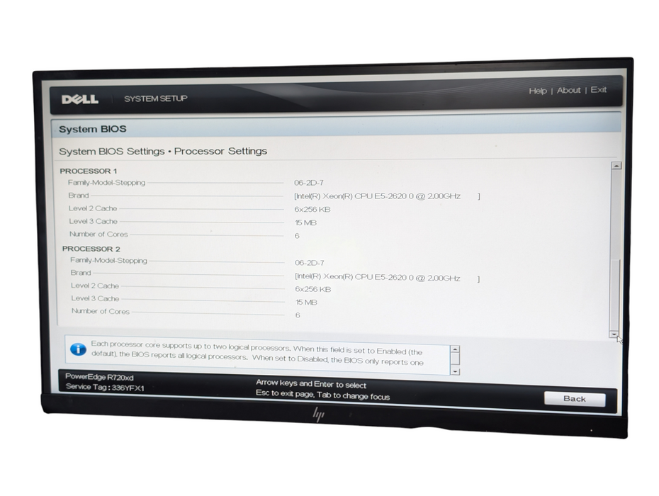 DELL PowerEdge R720xd 2x Intel Xeon E5-2620 256GB RAM  -