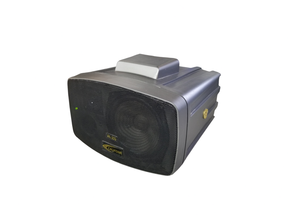 Califone PA-300 Presentation Pro 90 WATT AUX IN Stereo PA SPEAKER