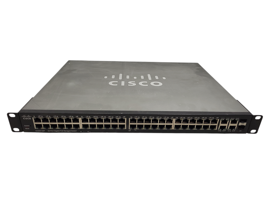 Cisco Small Business SG300-52P-K9 52-Port Gigabit PoE Managed Switch Q$