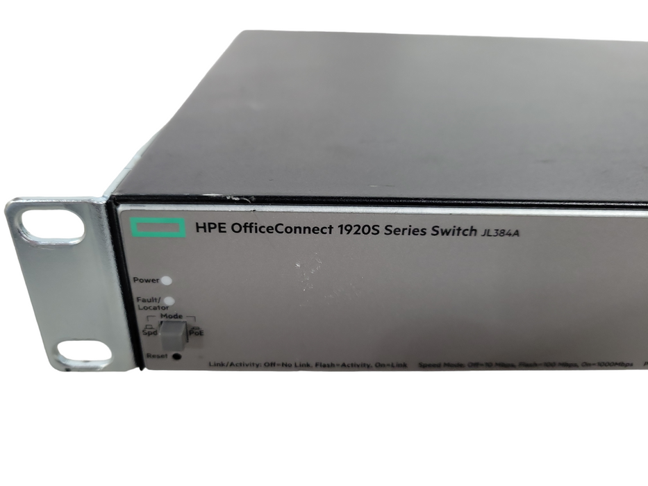 HP Enterprise OfficeConnect 1920S 24G PPoE+(185W) Switch JL384A, READ !