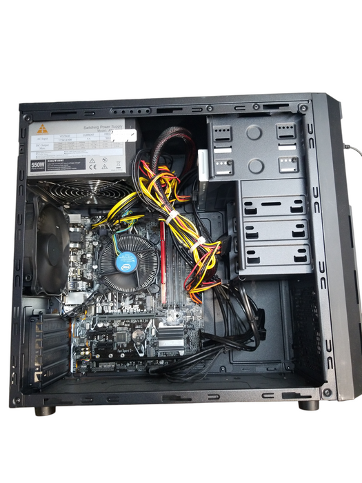Custom PC PRIME B250M-A Intel i7-7700 CPU 3.60GHz 8GB RAM No HDD