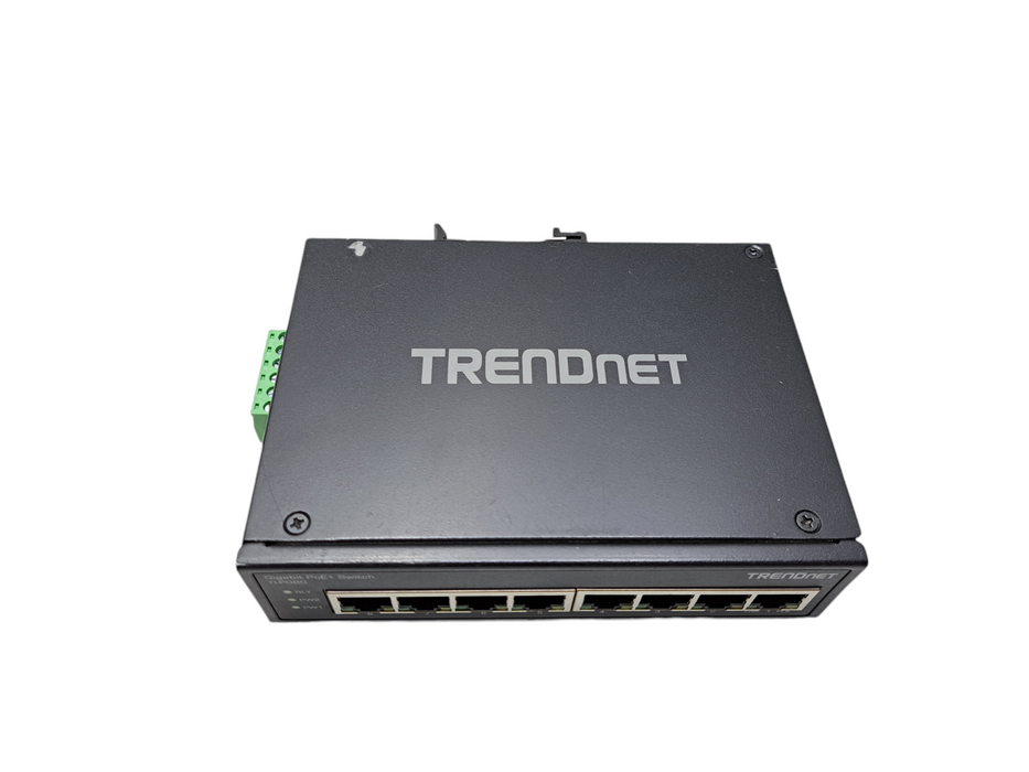 TRENDnet TI-PG80 | 8-Port Gigabit PoE+ Hardened Industrial Switch Q