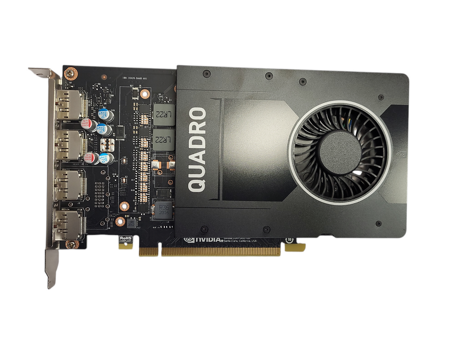 NVIDIA Quadro P2200 5GB Graphics Card - 4x Display Port $