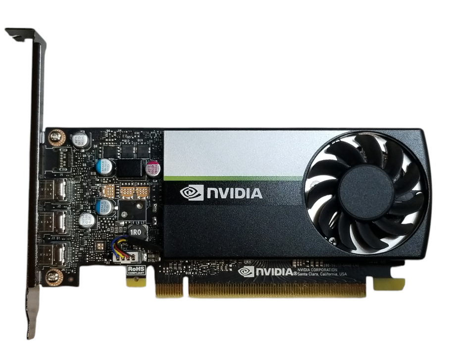 Nvidia T400 4GB GDDR6 3x Mini DP - Graphics Card Full Profile