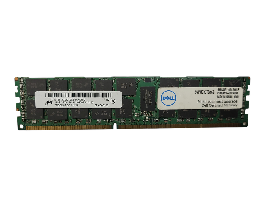 Various brands 16GB 2RX4 PC3L-10600R Server Memory Q$