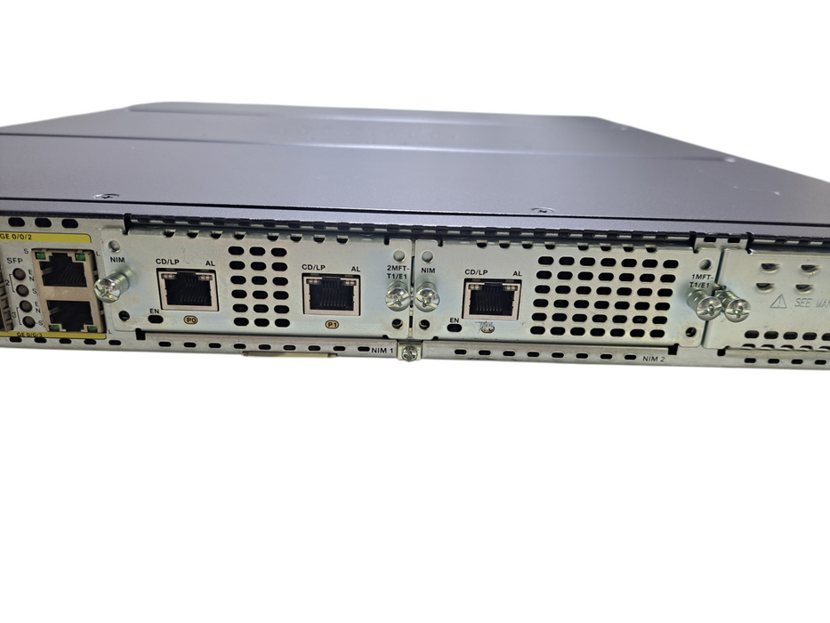 Cisco ISR4431/K9 Integrated Services Router w/ 2x Modules | 2x PSU