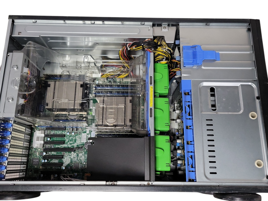 Supermicro X10DRH-C/i 2x Xeon E5-2630v3 2.40GHz, 128GB DDR4, 2x PSU _