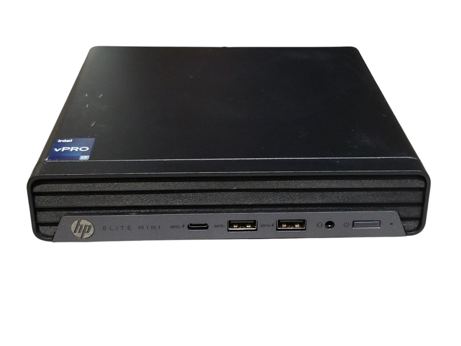 HP Elite Mini 800 G9 Pc 12th Gen Core i7-12700T CPU 16GB RAM  No HDD 90W AC