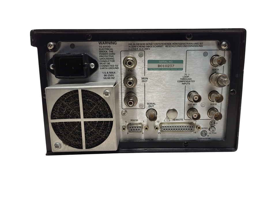 Tektronix WFM601 standard definition waveform monitor READ $
