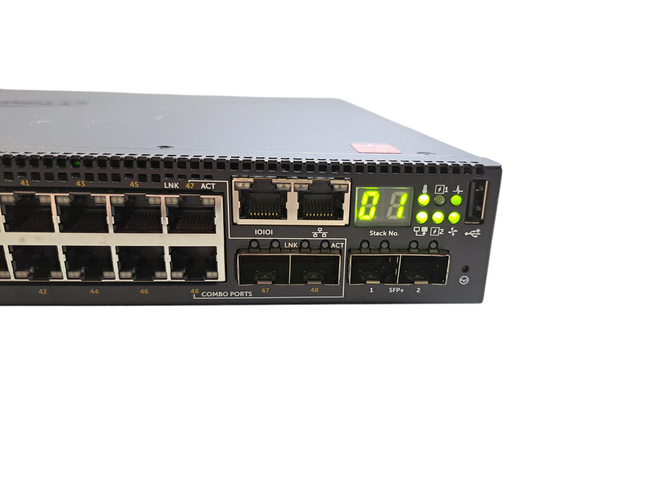 Dell N3048P | 48-Port Gigabit PoE+, 2x 10G SFP+ Managed Switch | 1x 1100W !