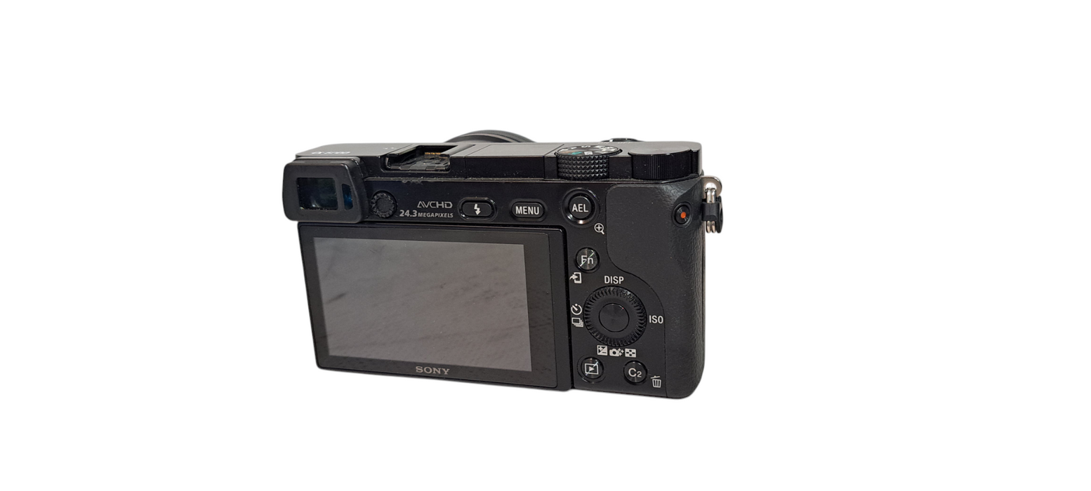 Sony Alpha A6000 ILCE-6000 24.3MP Digital Camera W/ Lens |READ