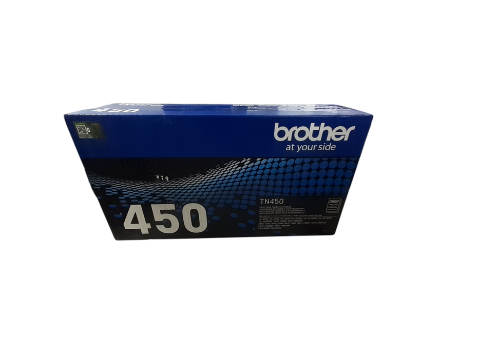 Brother TN450 High Yield Black Toner Cartridge Sealed