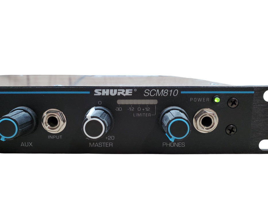 Shure SCM810 Automatic Microphone Mixer with Intellimix *READ* Q