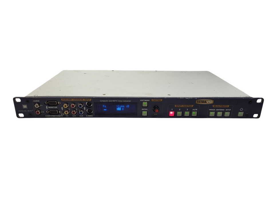 Analog Way TVC401 Tetra-VIO Universal Converter and A/V Switcher $