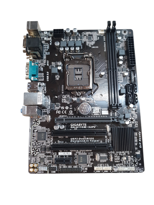 UNTESTED GIGABYTE GA-H110M-S2PV - LGA 1151 Socket mATX Motherboard