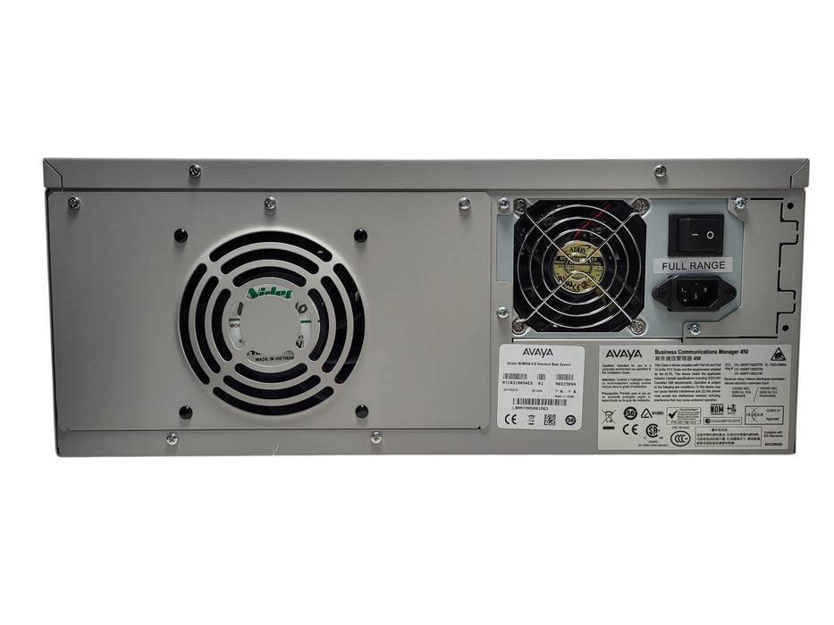 Nortel Avaya BCM 450 R6 6.0 Phone System 156 Voicemail 120 IP 16 VoIP/SIP Trunks $