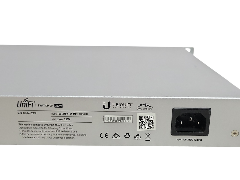 Ubiquiti UniFi Switch 24 250W US-24-250W Gigabit PoE Smart Switch READ  _