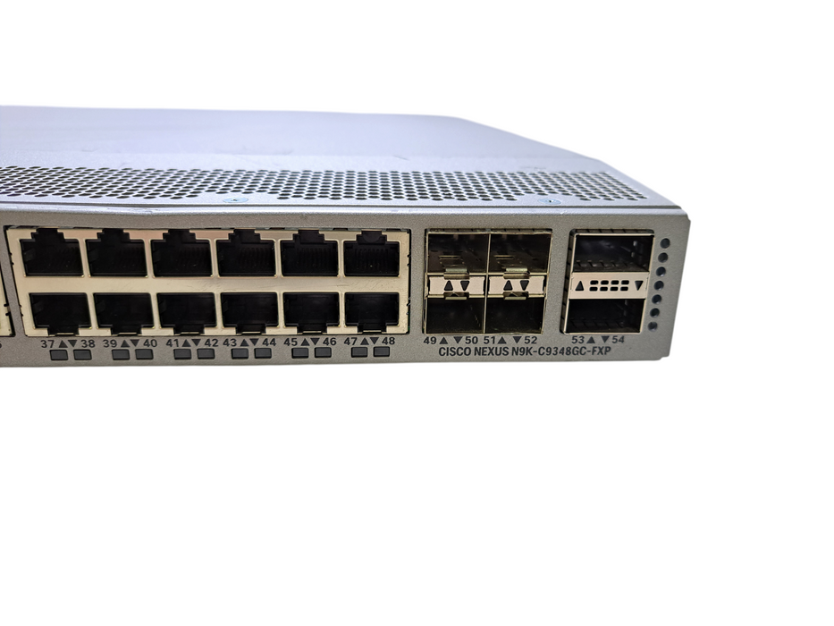 Cisco N9K-C9348GC-FXP | 48x 1G Base-T, 4x 25G SFP28, 2x 100G Switch Dual AC