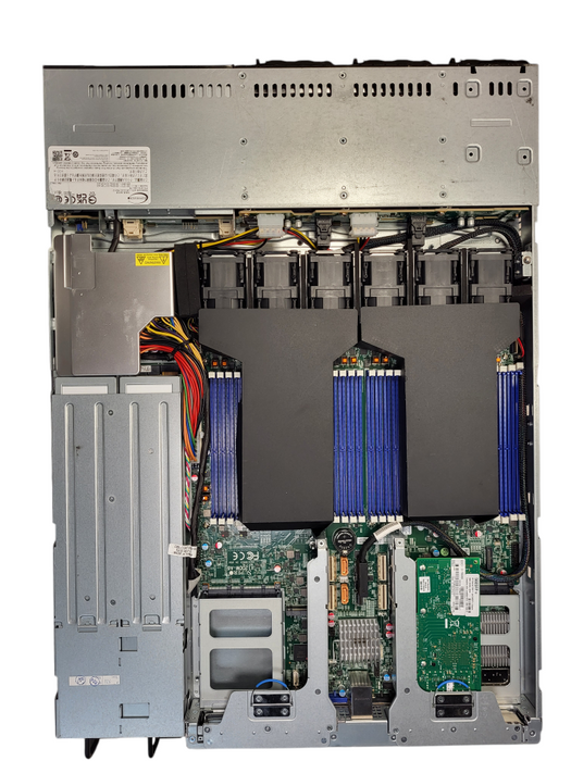SuperMicro CloudDC SuperServer SYS-120C-TR X12DDW-A6 w/ 2x Heatsink, 2x PSU $