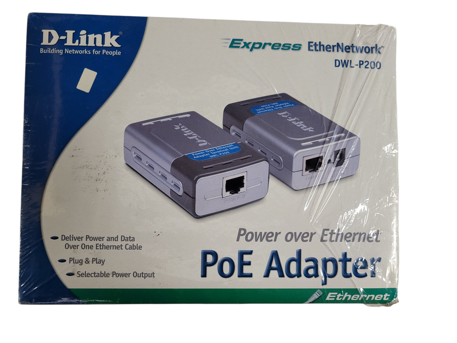 D-Link DWL-P200 Power Over Ethernet (PoE) adapter kit