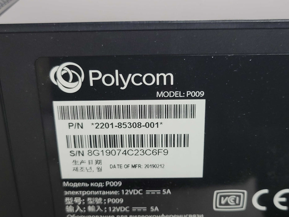 Polycom Poly Studio P009 Video Conference System 2201-85308-001, READ _