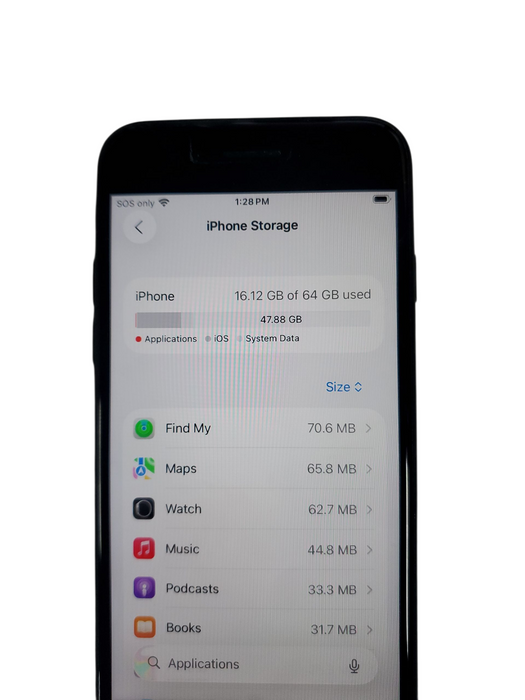 Apple iPhone SE 2 - 64GB - Black [A2275]