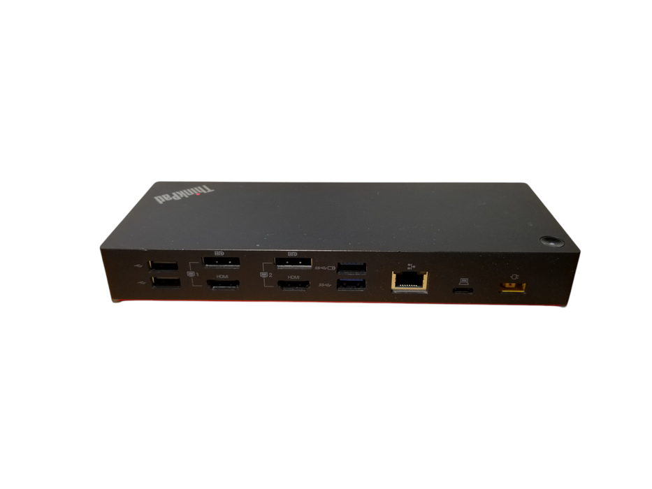 Lenovo ThinkPad Hybrid 4K USB-C / USB-A Docking Station 40AF w/ Power Adapter