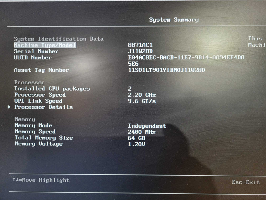 Lenovo 8871-AC1 2x Xeon E5 2650v4 2.2Ghz, 64GB DDR4, M5210, 2x PSU, 2.5" !