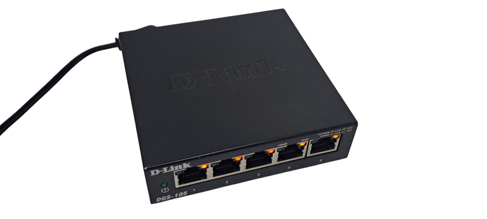 D-Link DGS-105GL - Switch Black