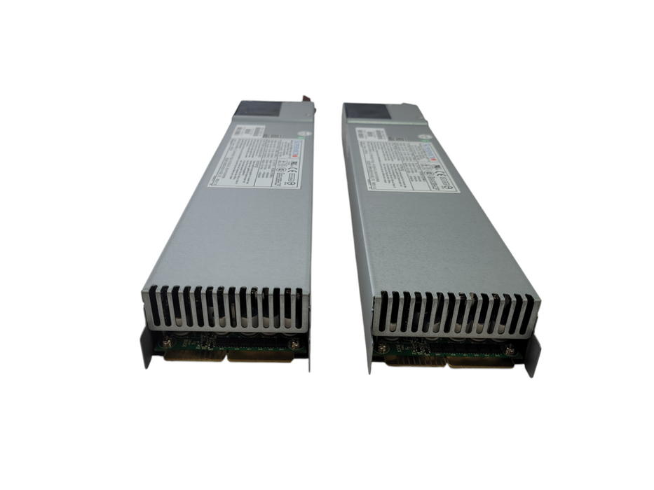 Lot of 2x Supermicro 1620W Switching Power Supply (PWS-1K62P-1R) %