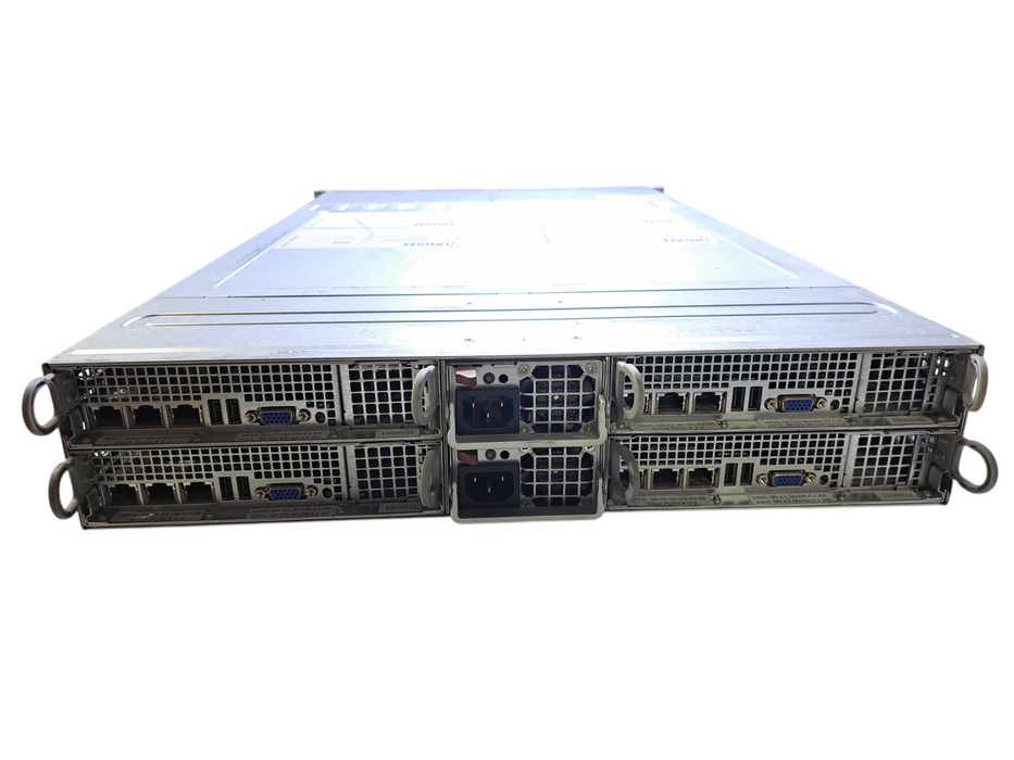 SuperMicro 4-Node X9DRT-HF+ Server | 8x Xeon E5-2670 v2 @2.50GHz, 512GB RAM Q