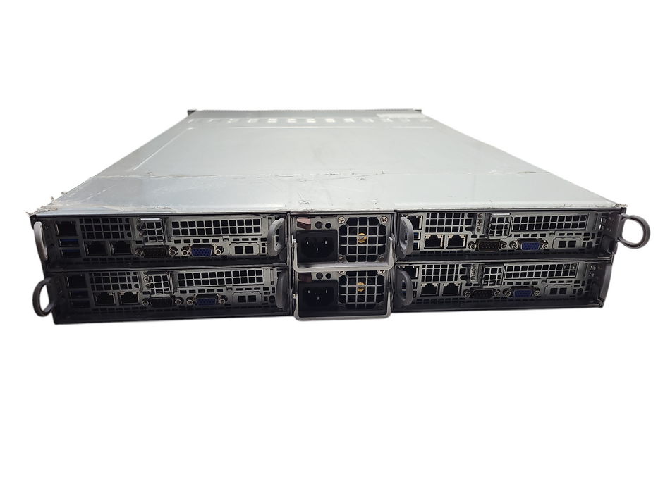 Supermicro 6028TR-DTR w/ 4x Node X10DRT-H 2x E5-2650v4 64GB DDR4  $