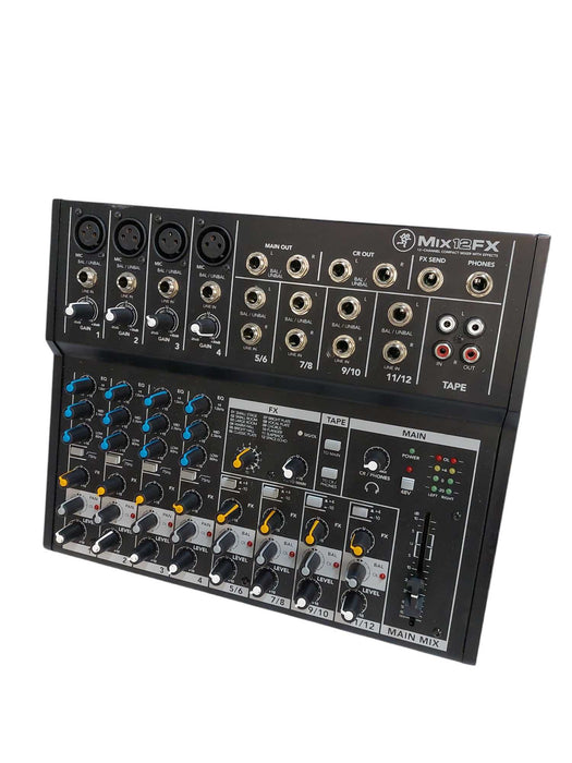 Mix12 12-Channel Compact Live Studio Mixer with Effects FX =