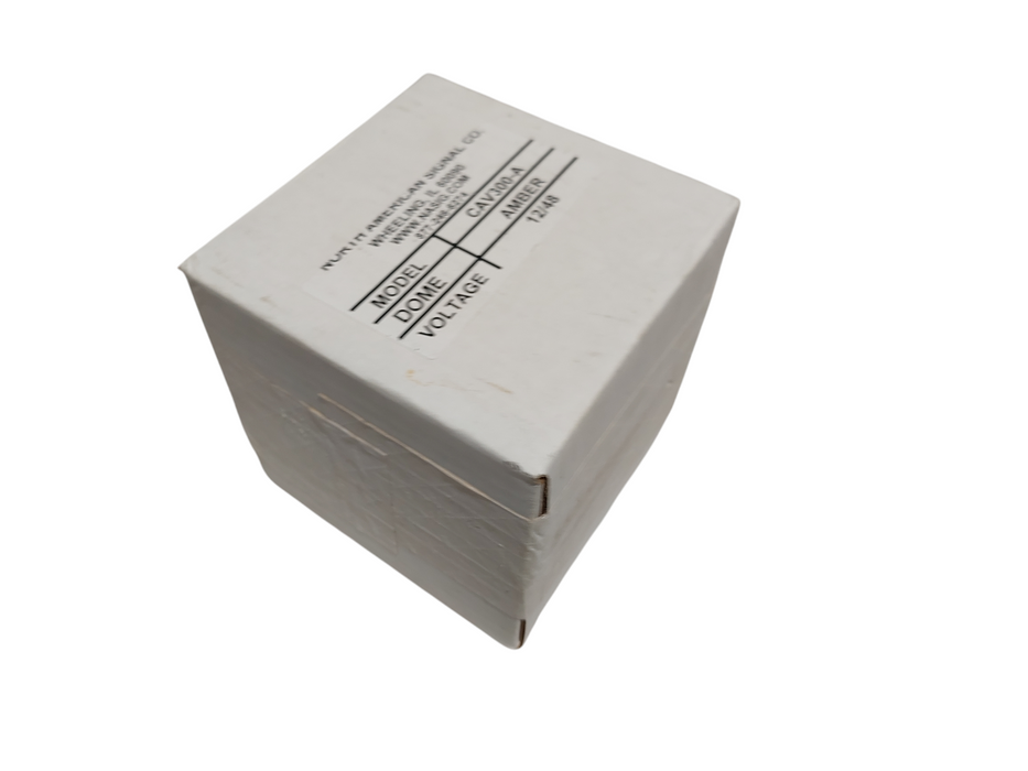 North American Signal Co. Model: CAV300-A  Amber Voltage 12/48 ( NEW )  =