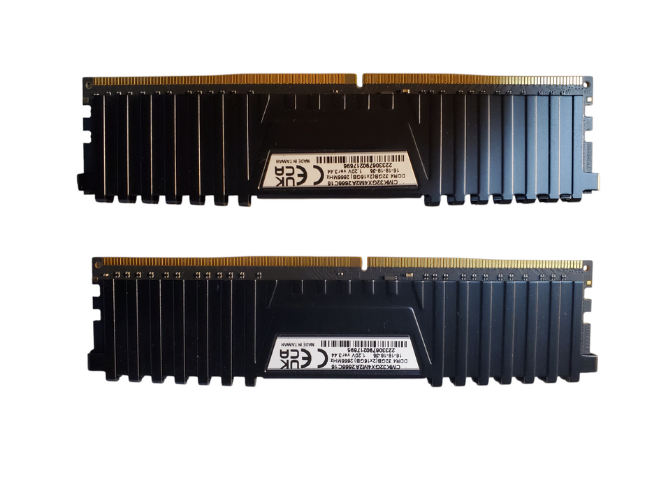 Corsair Vengeance LPX 32GB DDR4 Desktop RAM Two DIMMs x 16GB 2666MHz
