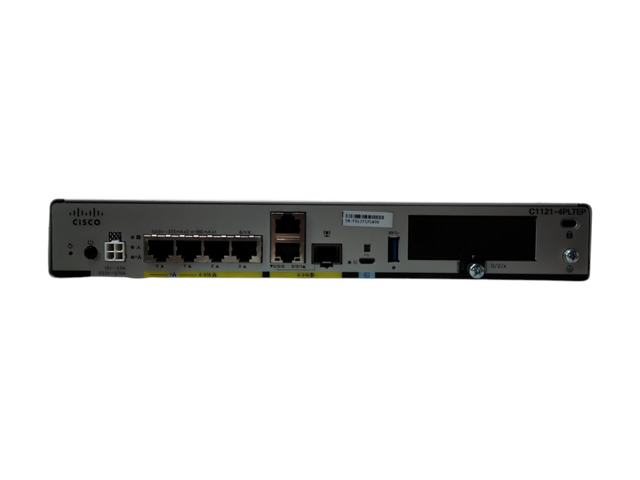 Cisco C1121-4PLTEP 4-port Dual GE SFP Router