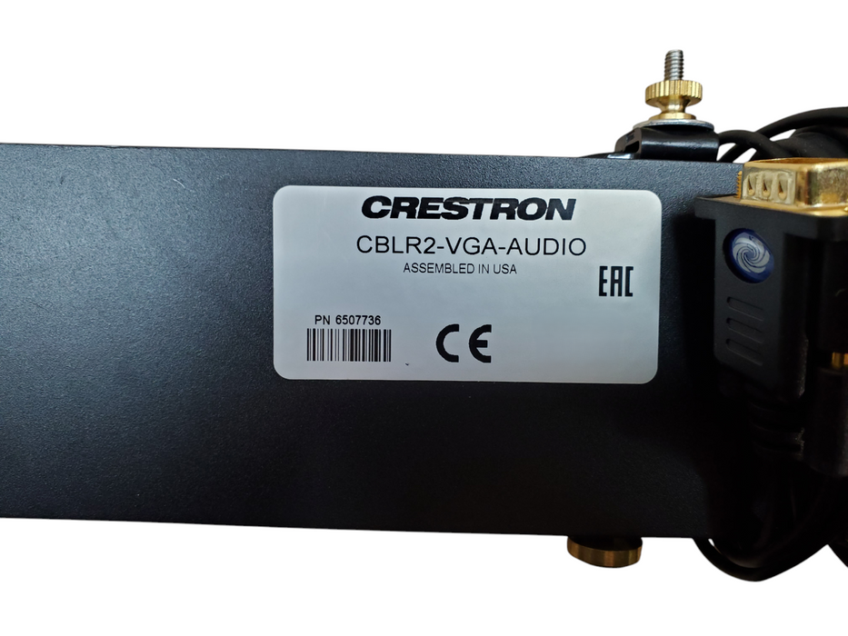 Crestron CBLR2-VGA-AUDIO FlipTop Cable Retractor | 6507736 Q