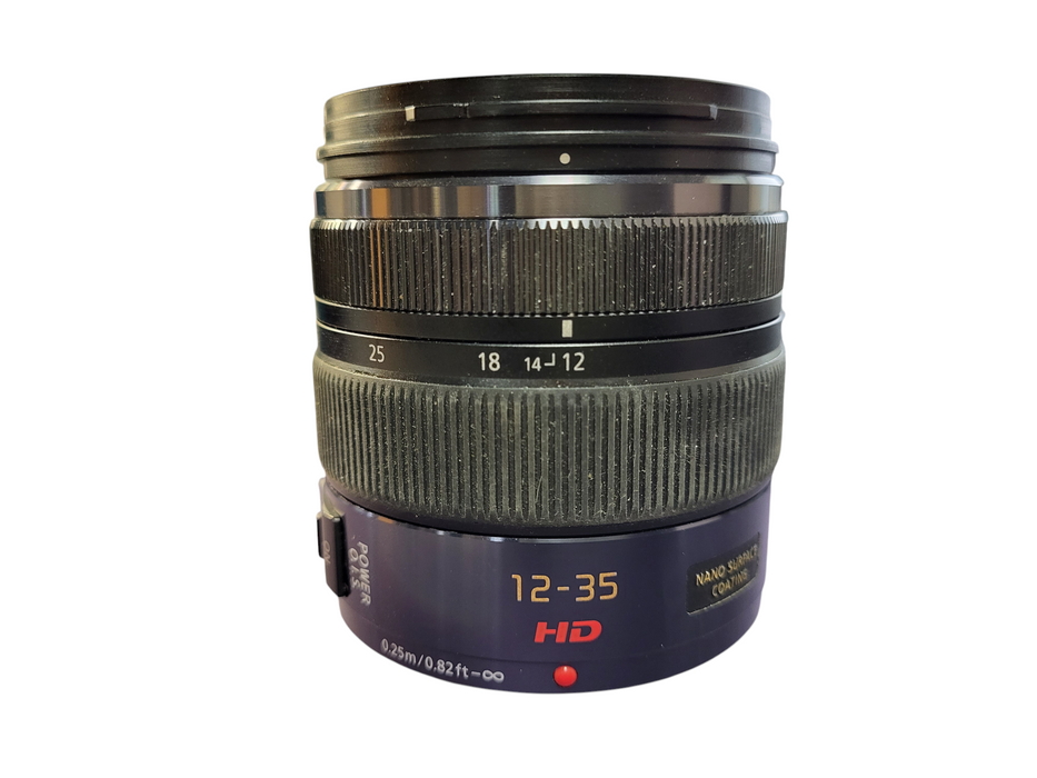 Panasonic Lumix G 12-35mm f2.8 ASPH Power OIS HD Lens MFT H-HS12035 READ $