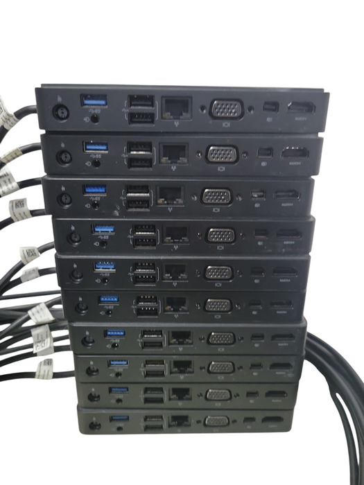 Lot of 10x Dell WD15 Docking Stations with power adapters Q_