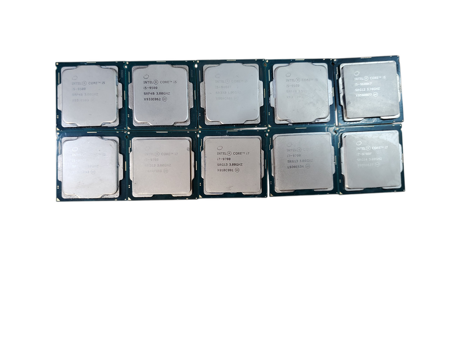 Lot of 70x, 6th to 9th Gen i-series Desktop CPUs (CPU69-41)