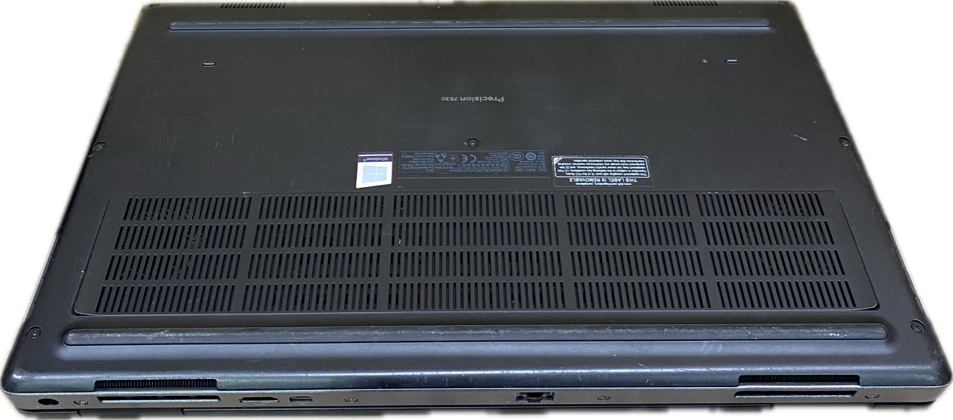 Dell Precision 7530 15" i7-8850H QUADRO P1000 4GB GPU 32GB RAM 256GB SSD   Lap200