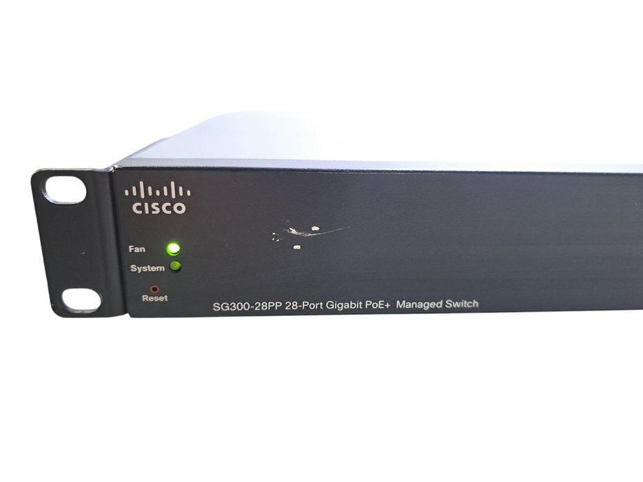 Cisco SG300-28PP-K9 V03 | 28-Port Gigabit PoE+ Managed Switch | 2x SFP