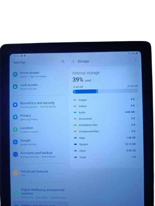 Samsung Galaxy Tab A7 - Black - 32GB [SM-T500]