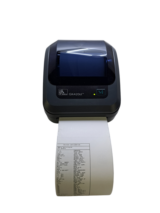 Zebra GK420d Thermal Label Printer TESTED | GK42-202510-000