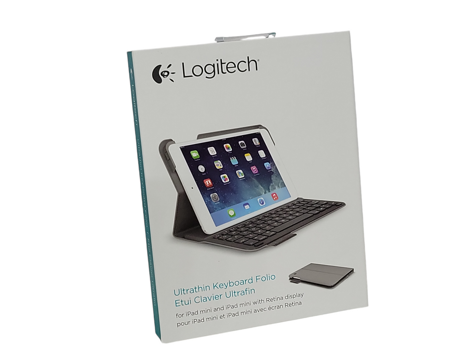 New Logitech ultrathin keyboard folio m1 for ipad mini and mini w/ Retina dis