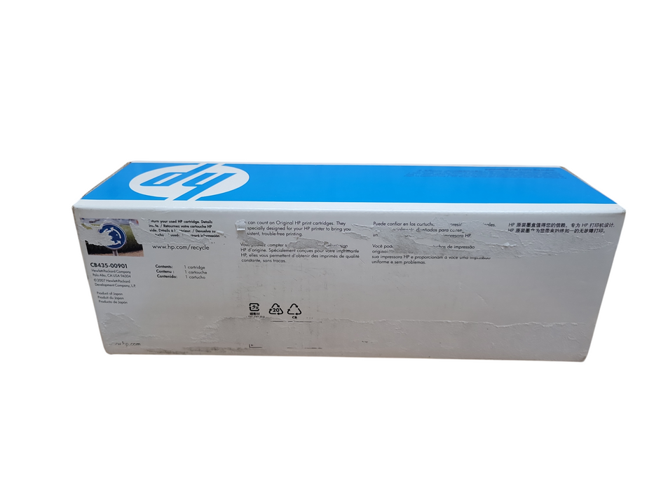 GENUINE HP 35A CB435A BLACK LASERJET TONER CARTRIDGE P1005, P1006 !