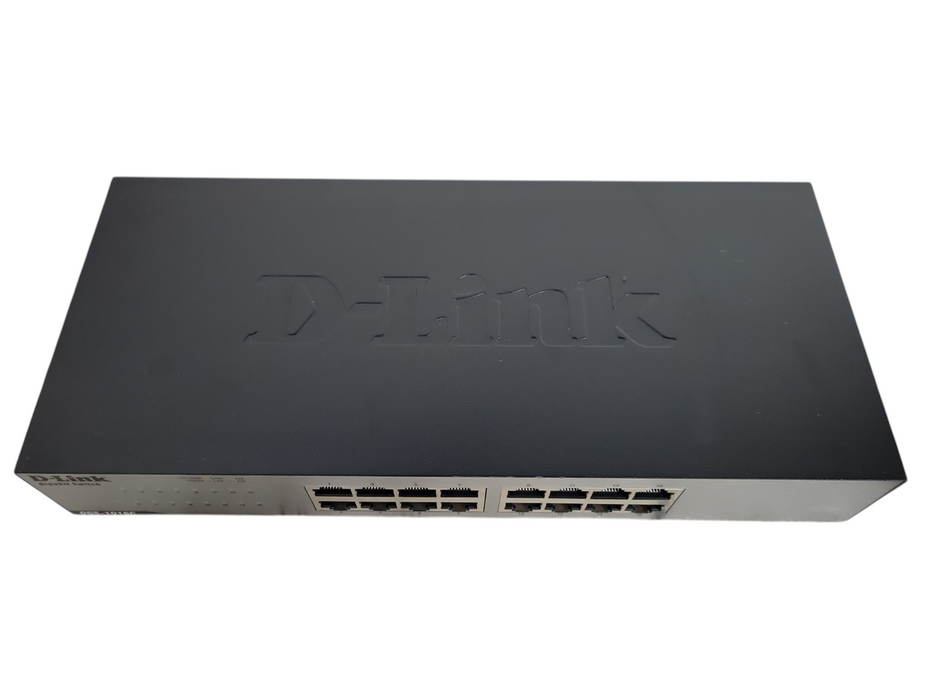 D-Link DGS-1016c 16-Port Gigabit Unmanaged Network Switch Ethernet !
