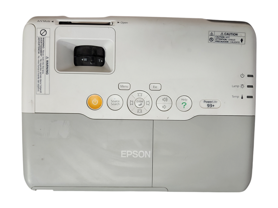 Epson Powerlite 93+, H382F XGA 3LCD, HDMI Projector, Lamp Hour: 0Hrs