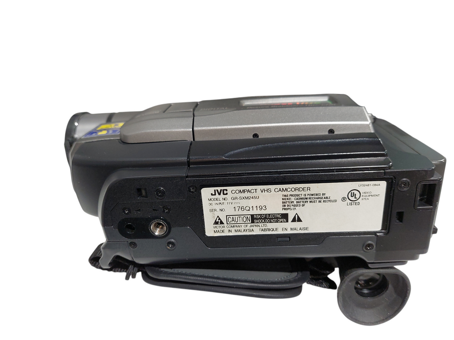 JVC Compact VHS Camcorder Model: GR-SXM260U  700 Zoom  =